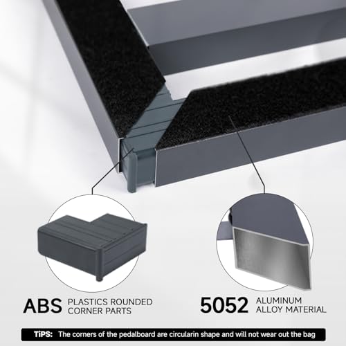 Lightweight Aluminum Alloy Ghost Fire Guitar Pedalboard