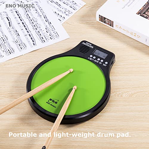 Percussionist Practice Pad with Audible Metronome