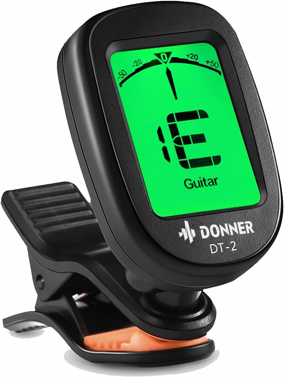 Clip-On Guitar Tuner DT-2 for Guitar, Bass, Violin, Ukulele