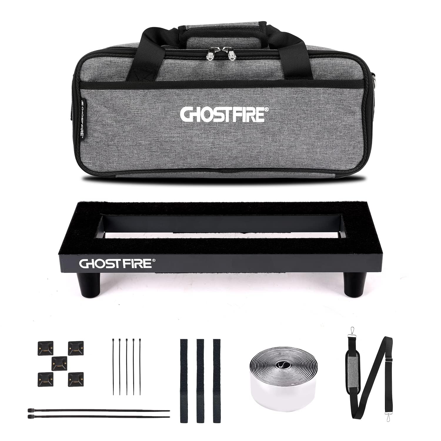 Lightweight Aluminum Alloy Ghost Fire Guitar Pedalboard